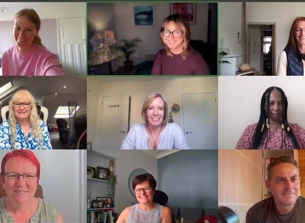 Accredited 5-day Health & Wellbeing Coach Training delivered live online with students learning together in a virtual classroom.